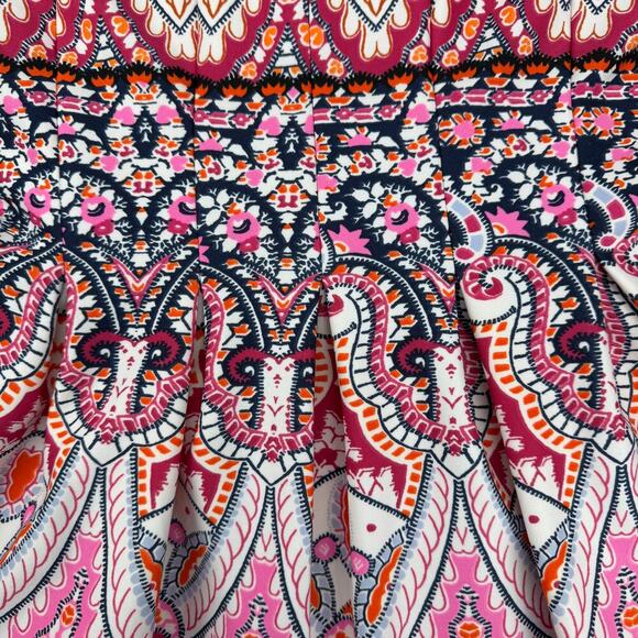 NWT VINCE CAMUTO Geo-Print Fit & Flare Dress Sz 2 - Picture 6 of 7